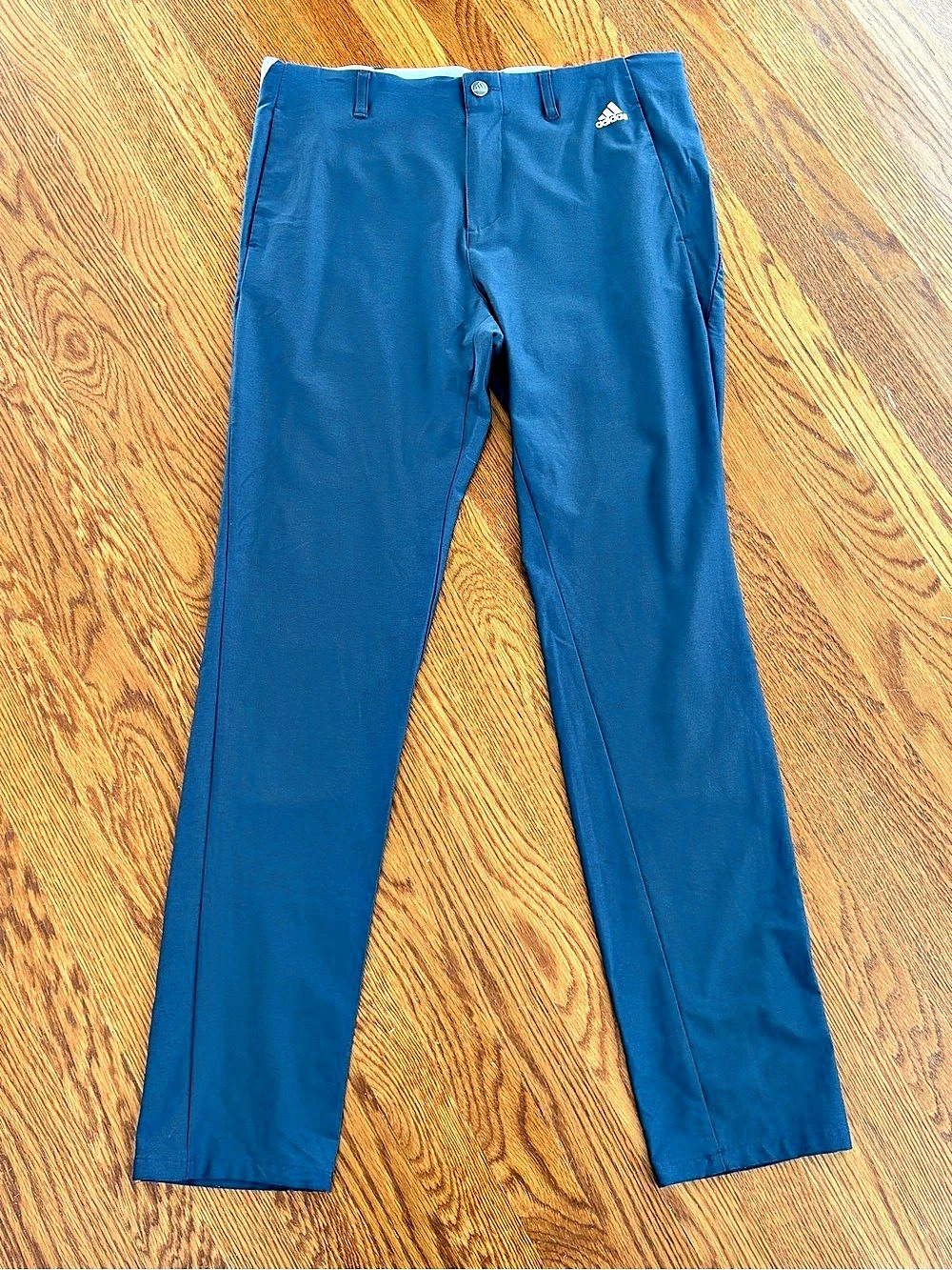 Adidas Ultimate365 Competition Tapered Golf Pants Mens 34x34 Crew Navy 3 Stripe